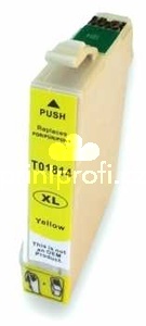 Epson T1814XL yellow lut cartridge kompatibiln inkoustov npl pro tiskrnu Epson T1811/T1816 - 18XL