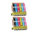 2x sada Epson T2438 - 24XL multipack (T2431, T2432, T2433, T2434, T2435, T2436) kompatibilní cartridge, inkoust pro tiskárnu Epson