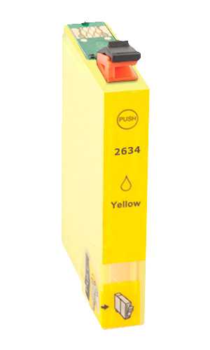Epson T2634 - 26XL yellow cartridge žlutá kompatibilní inkoustová náplň pro tiskárnu Epson