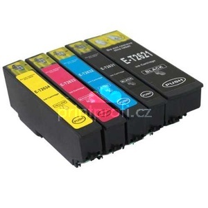 sada Epson T2636 - 26XL (T2621, T2631, T2632, T2633, T2634) cartridge kompatibiln inkoustov npln pro tiskrnu Epson T2631/T2636 - 26XL