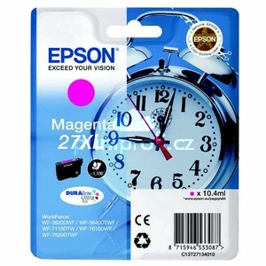 originl Epson T2713 T27XL magenta cartridge purpurov inkoustov npl pro tiskrnu Epson