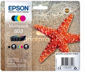 originln sada Epson 603, C13T03U64010 CMYK multipack cartridge inkoustov npln pro tiskrnu Epson Expression Home XP4105