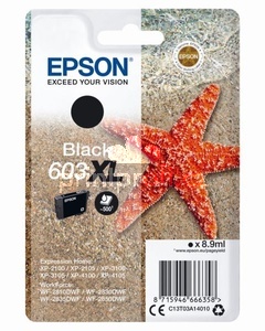 originl Epson 603XL, C13T03A14010 black cartridge ern originln inkoustov npl pro tiskrnu Epson Expression Home XP2105